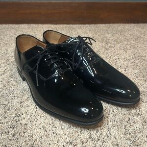 Charles Tyrwhitt - Patent Leather Oxford Shoes - Black